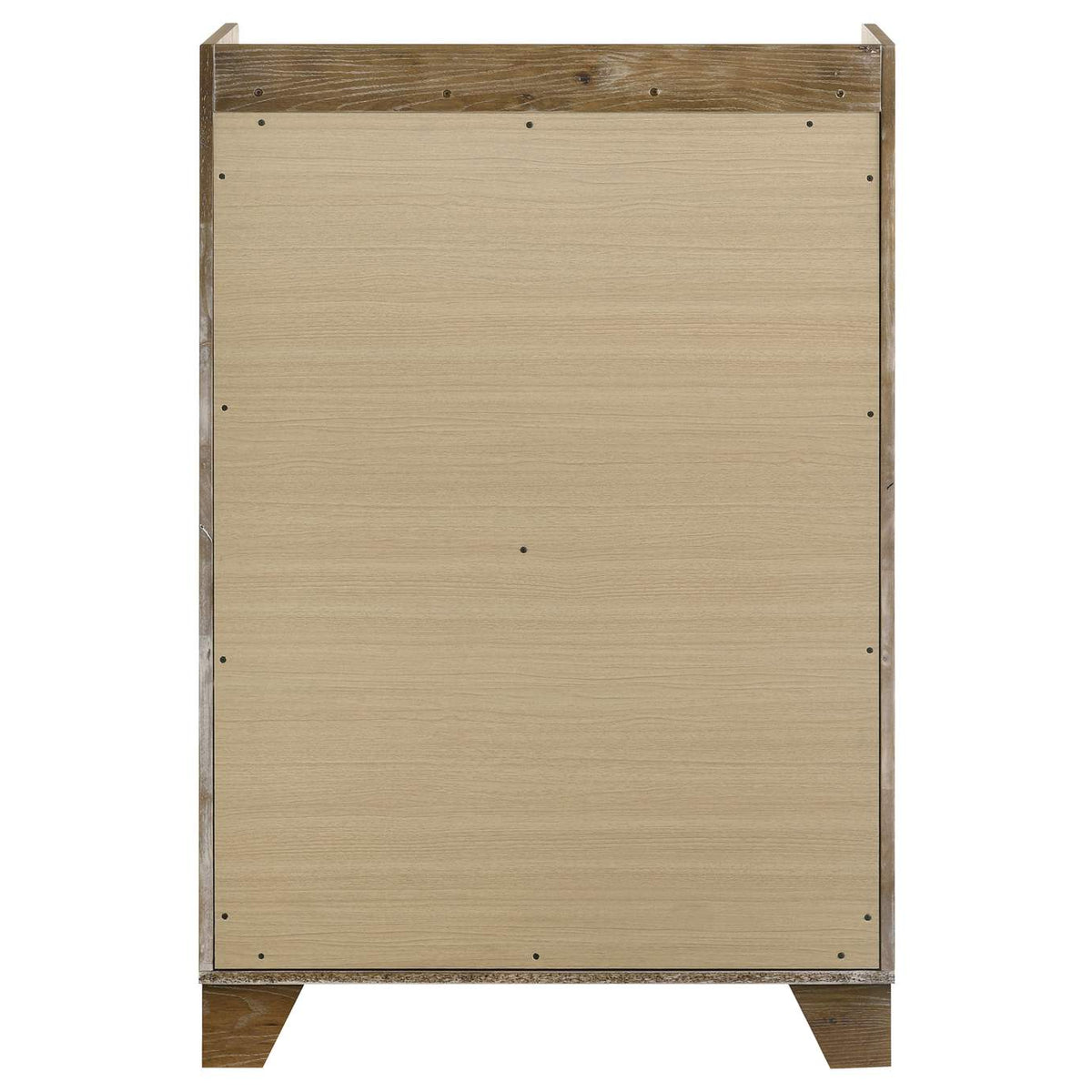 222975 Henderson 5-drawer Bedroom Chest of Drawers Medium Oak
