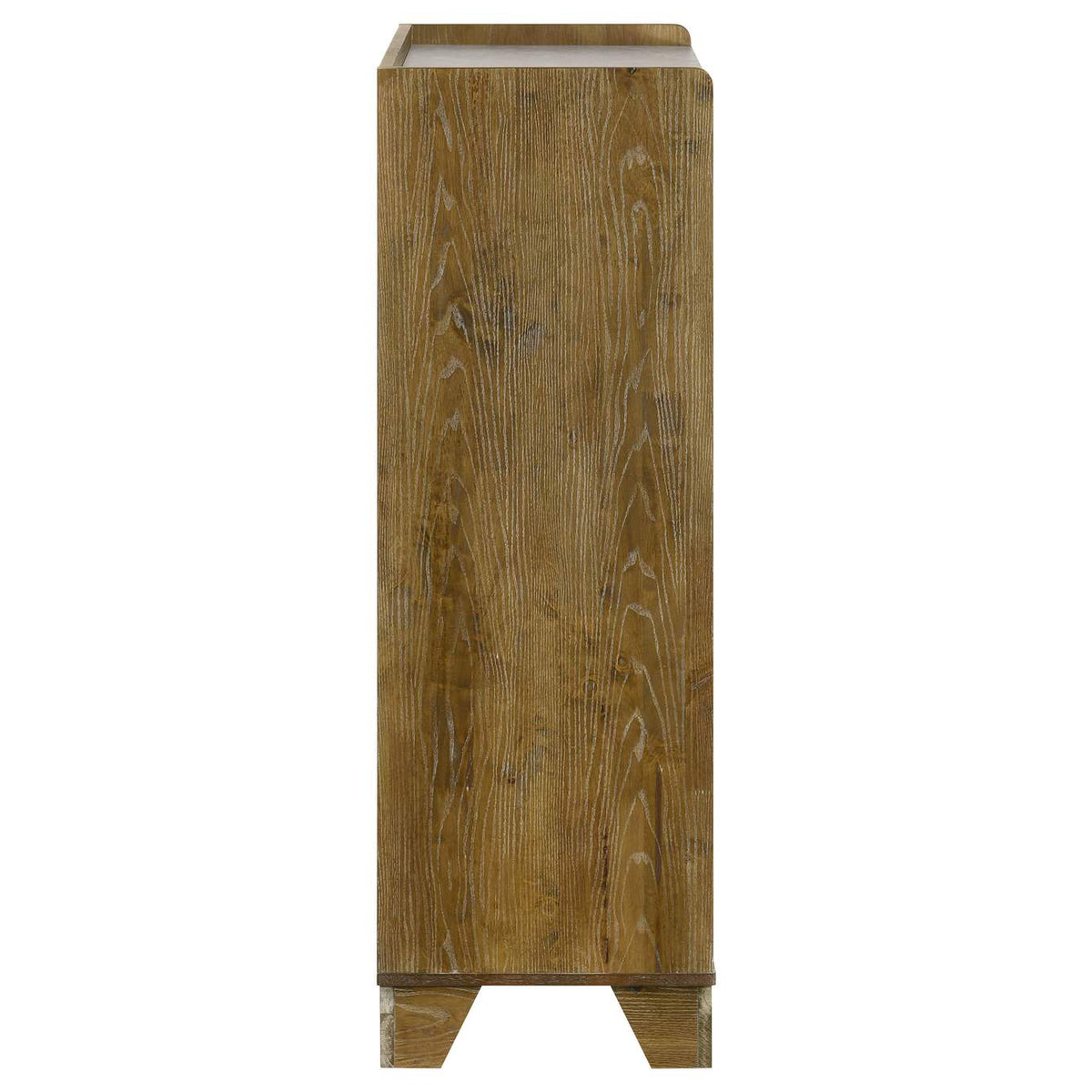 222975 Henderson 5-drawer Bedroom Chest of Drawers Medium Oak