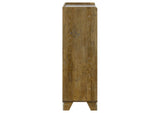 222975 Henderson 5-drawer Bedroom Chest of Drawers Medium Oak
