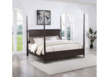 223061Q Emberlyn Wood Queen Poster Bed Brown