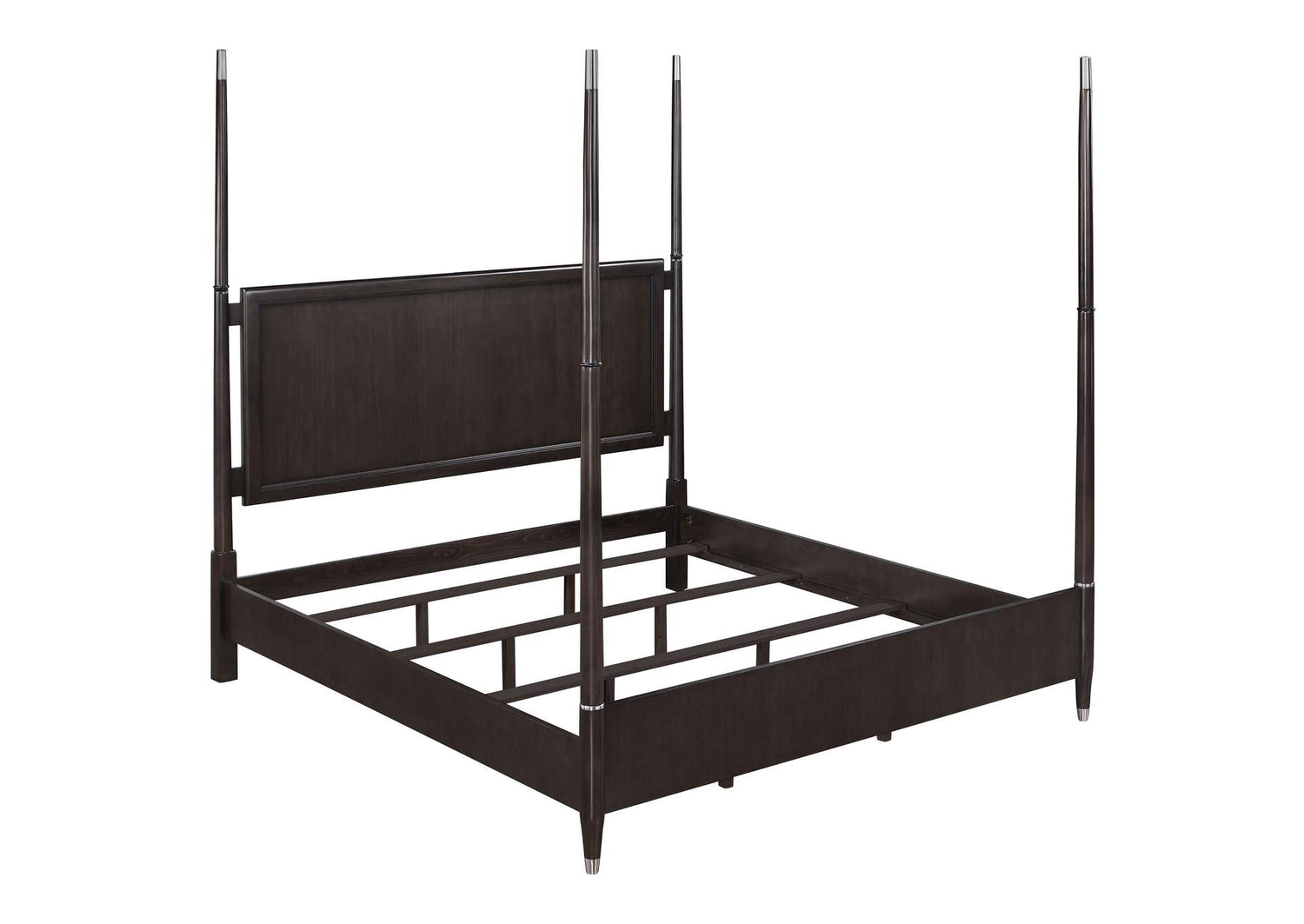 Emberlyn Wood Queen Poster Bed Brown