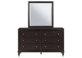 223063M Emberlyn 6-drawer Dresser with Mirror Brown