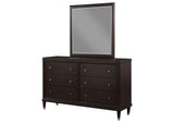 223063M Emberlyn 6-drawer Dresser with Mirror Brown