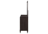 223063M Emberlyn 6-drawer Dresser with Mirror Brown