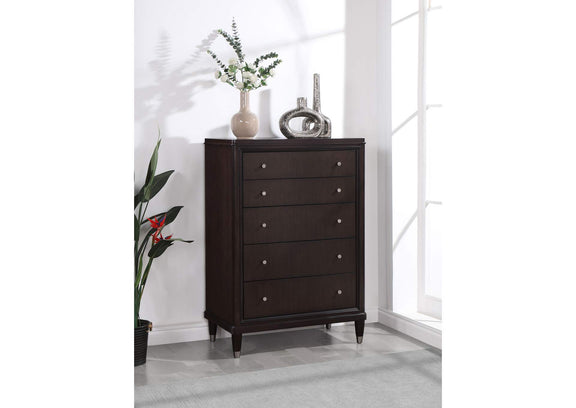 223065 Emberlyn 5-drawer Bedroom Chest Brown