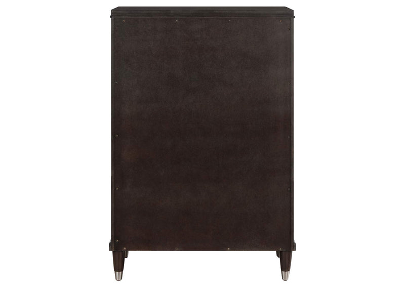 223065 Emberlyn 5-drawer Bedroom Chest Brown