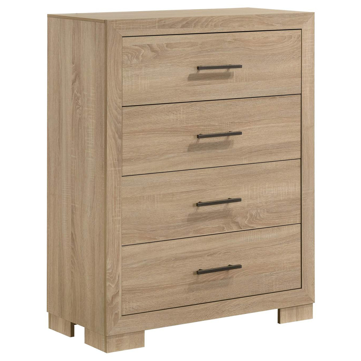 223111KE-S5 Arielle 5-piece Eastern King Bedroom Set Light Oak