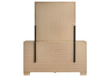 223113M Arielle 6-drawer Bedroom Dresser with Mirror Light Oak