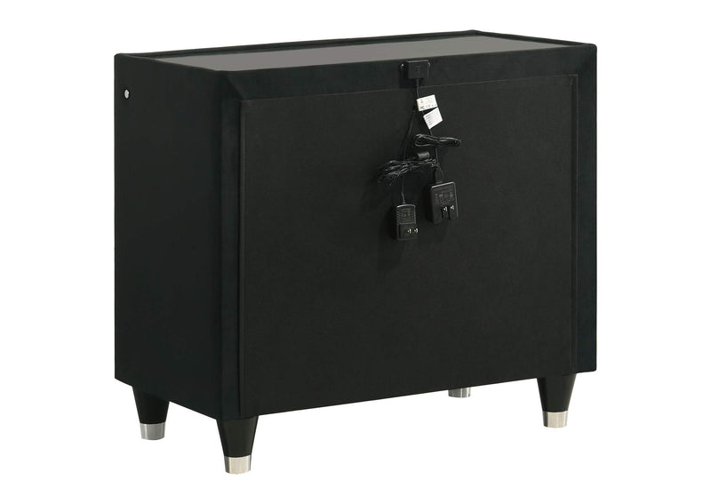 223161Q-S5 Lorient 5-piece Queen Bedroom Set Black