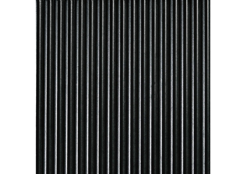 223163FB Lorient 8-drawer LED Bedroom Flame Box Dresser Black