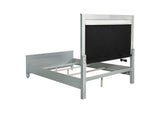 223211KW-S5 Gunnison 5-piece California King Bedroom Set Silver Metallic