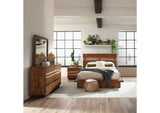 Winslow 4-piece Eastern King Bedroom Set Smokey Walnut