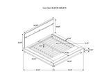 223250KE Winslow Wood Eastern King Panel Bed Smokey Walnut