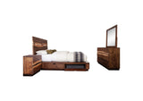 223250SQ-S4 Winslow 4-piece Queen Bedroom Set Smokey Walnut