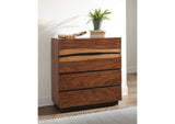 223255 Winslow 4-drawer Bedroom Chest Smokey Walnut