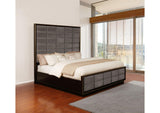 223261KE Durango 77-inch Eastern King Panel Bed Smoked Peppercorn