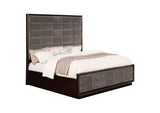 223261KW Durango 77-inch California King Panel Bed Smoked Peppercorn