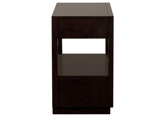 223262 Durango 2-drawer Nightstand Smoked Peppercorn