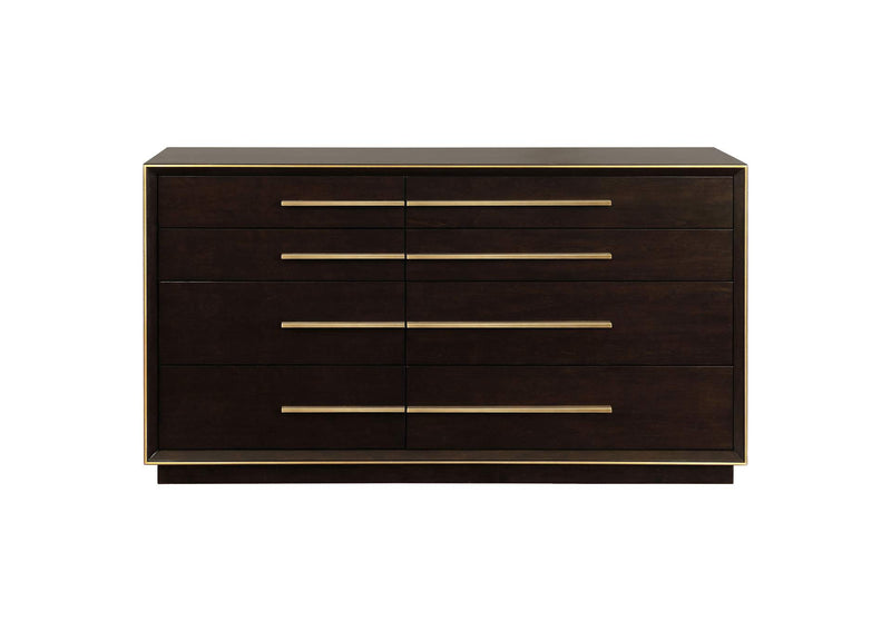 223263 Durango 8-drawer Dresser Smoked Peppercorn