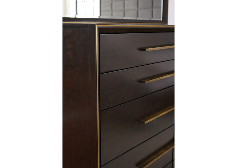 223263 Durango 8-drawer Dresser Smoked Peppercorn