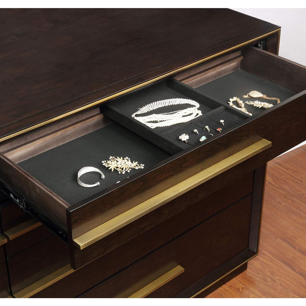 223263 Durango 8-drawer Dresser Smoked Peppercorn