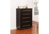 223265 Durango 5-drawer Bedroom Chest Smoked Peppercorn