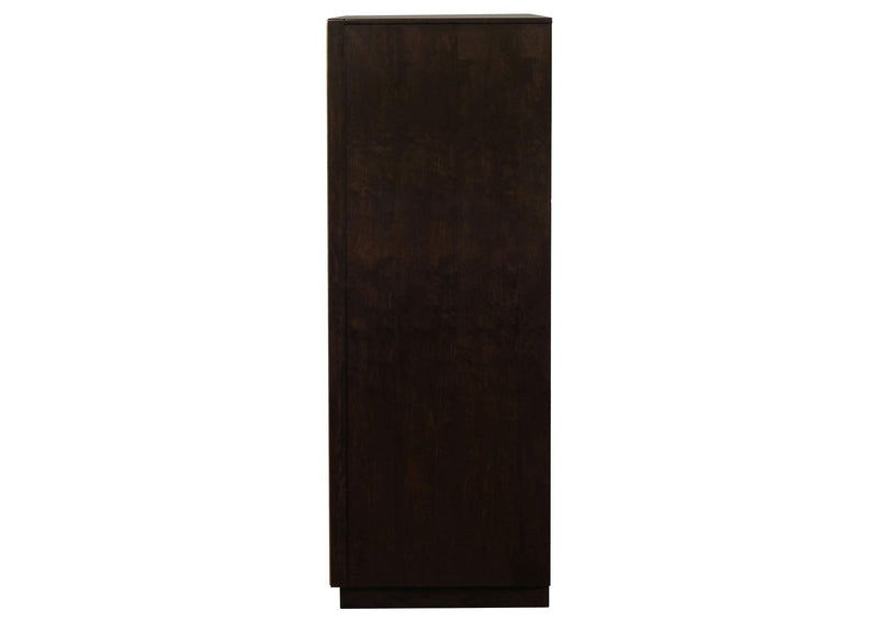 223265 Durango 5-drawer Bedroom Chest Smoked Peppercorn