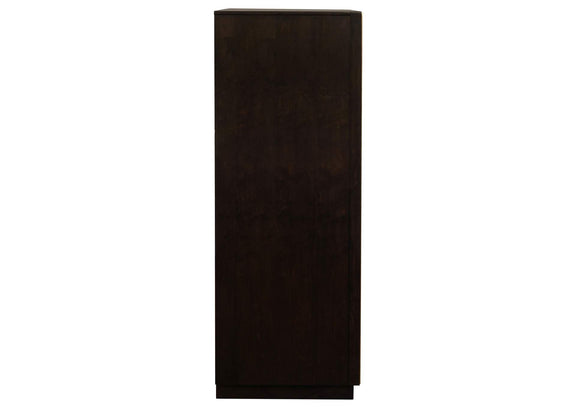 223265 Durango 5-drawer Bedroom Chest Smoked Peppercorn