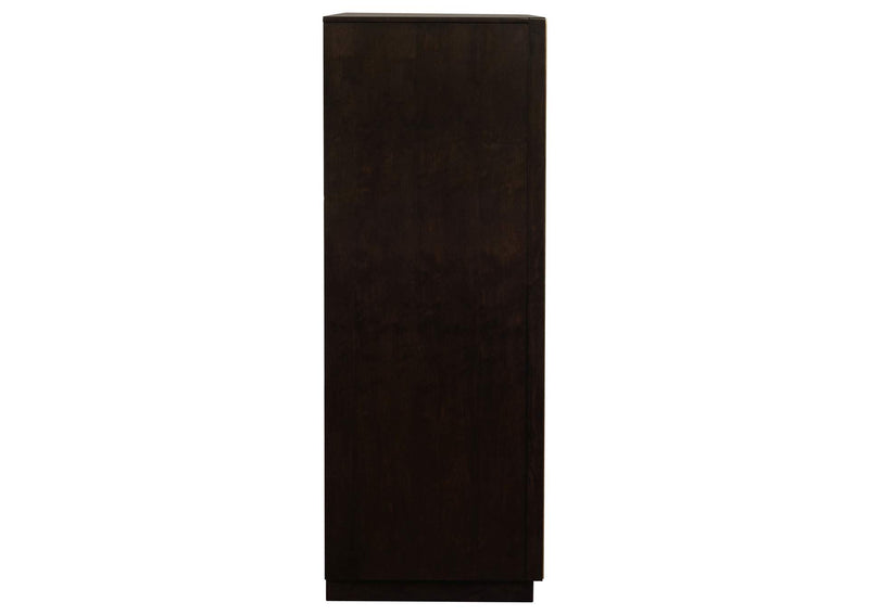 223265 Durango 5-drawer Bedroom Chest Smoked Peppercorn