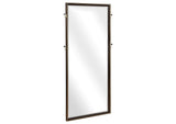 Durango 80-inch Standing Floor Mirror Smoked Peppercorn