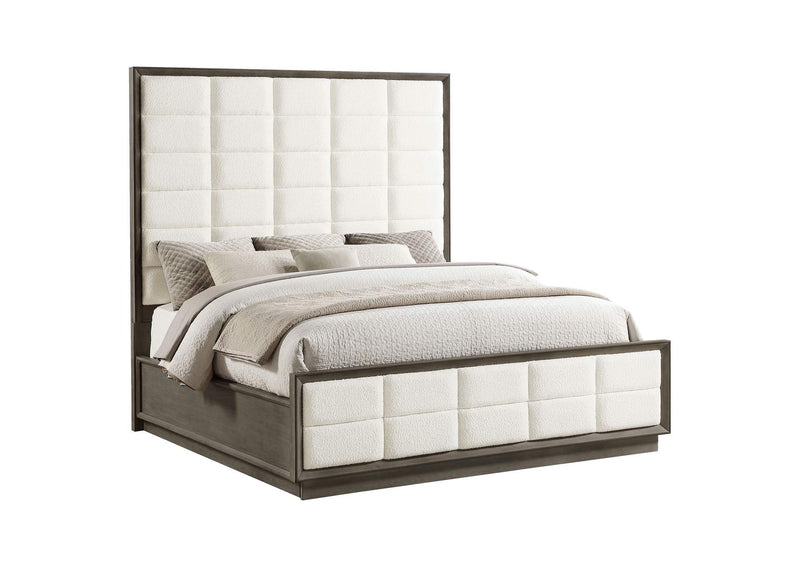223271KE Durango 80-inch Eastern King Panel Bed Taupe Oak