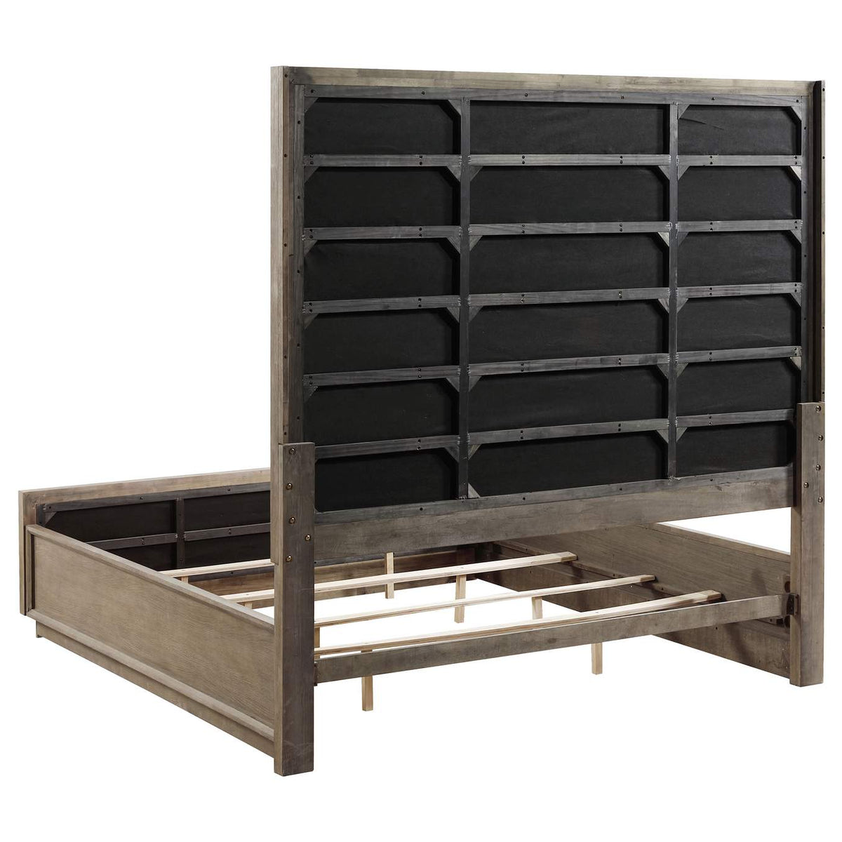 223271KE Durango 80-inch Eastern King Panel Bed Taupe Oak