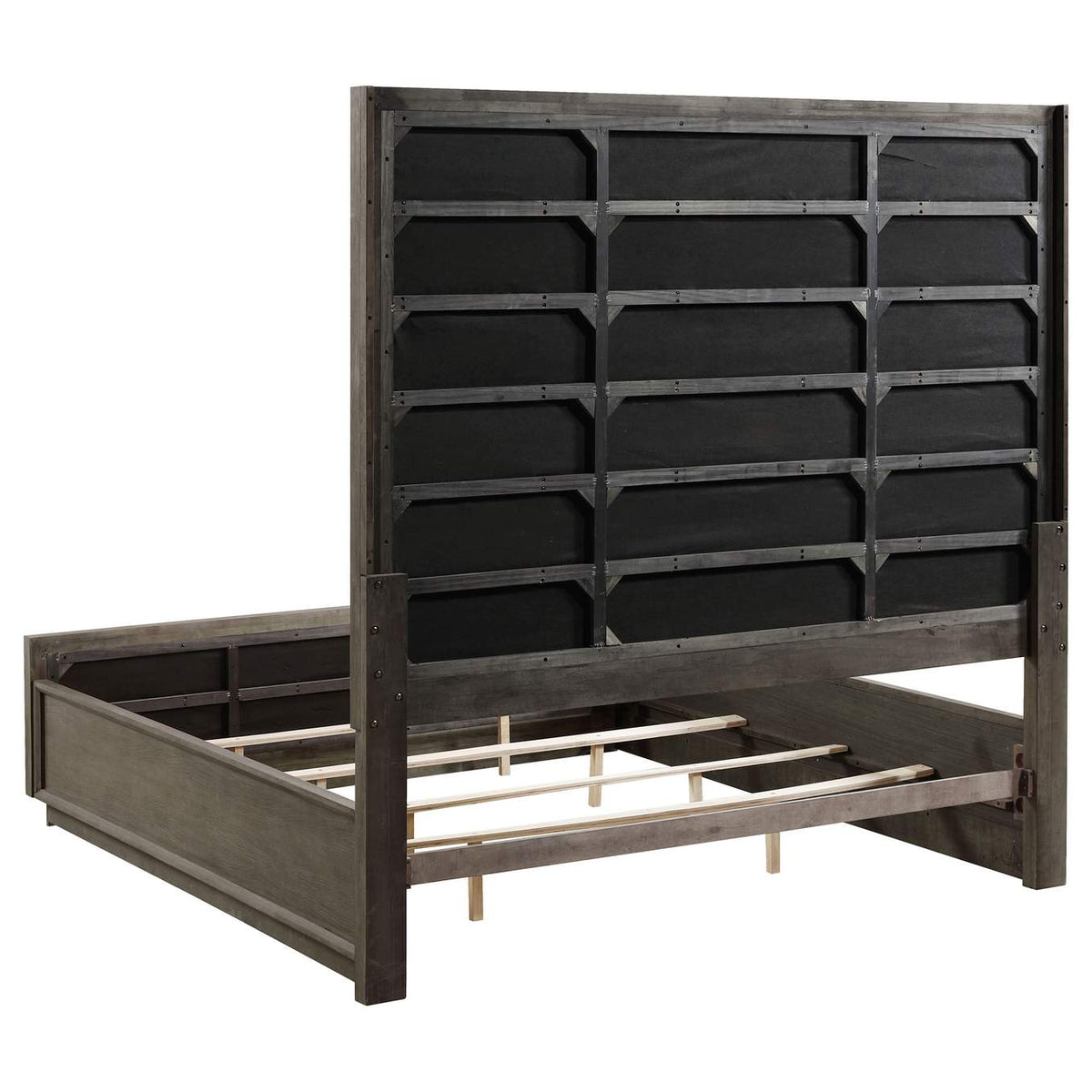 223271KE Durango 80-inch Eastern King Panel Bed Taupe Oak