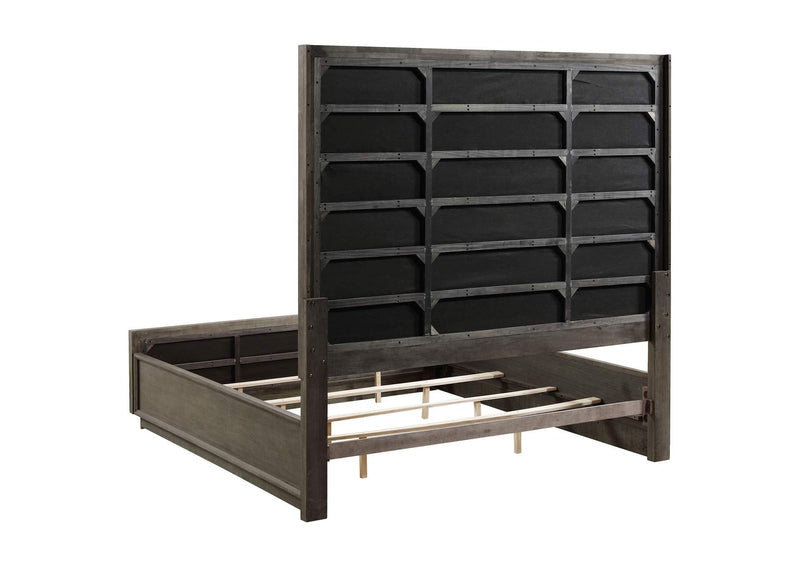 223271KE Durango 80-inch Eastern King Panel Bed Taupe Oak