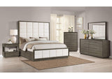 223271KW-S5 Durango 5-piece California King Bedroom Set Taupe Oak