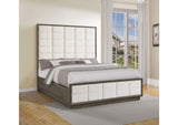 223271KW Durango 80-inch California King Panel Bed Taupe Oak
