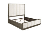 223271KW Durango 80-inch California King Panel Bed Taupe Oak