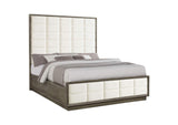 223271KW Durango 80-inch California King Panel Bed Taupe Oak