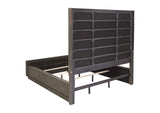 223271KW Durango 80-inch California King Panel Bed Taupe Oak