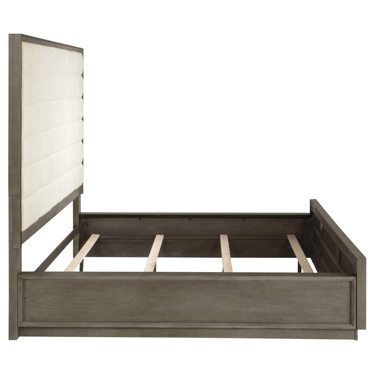 223271KW Durango 80-inch California King Panel Bed Taupe Oak