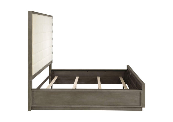 223271KW Durango 80-inch California King Panel Bed Taupe Oak