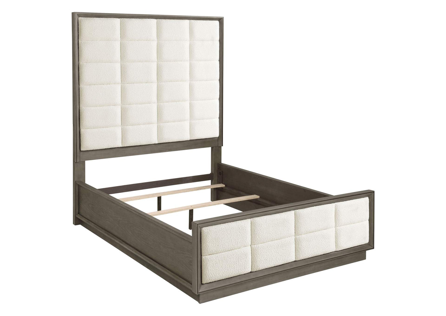 223271Q Durango 80-inch Queen Panel Bed Taupe Oak