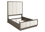 223271Q Durango 80-inch Queen Panel Bed Taupe Oak