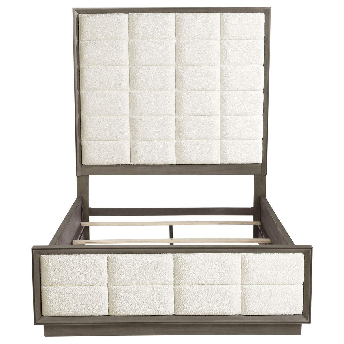 223271Q Durango 80-inch Queen Panel Bed Taupe Oak