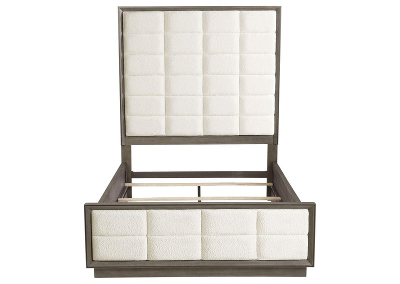 223271Q Durango 80-inch Queen Panel Bed Taupe Oak