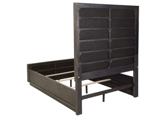223271Q Durango 80-inch Queen Panel Bed Taupe Oak