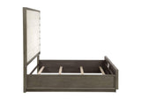 223271Q Durango 80-inch Queen Panel Bed Taupe Oak