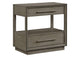 223272 Durango 2-drawer Nightstand Bedside Table Taupe Oak