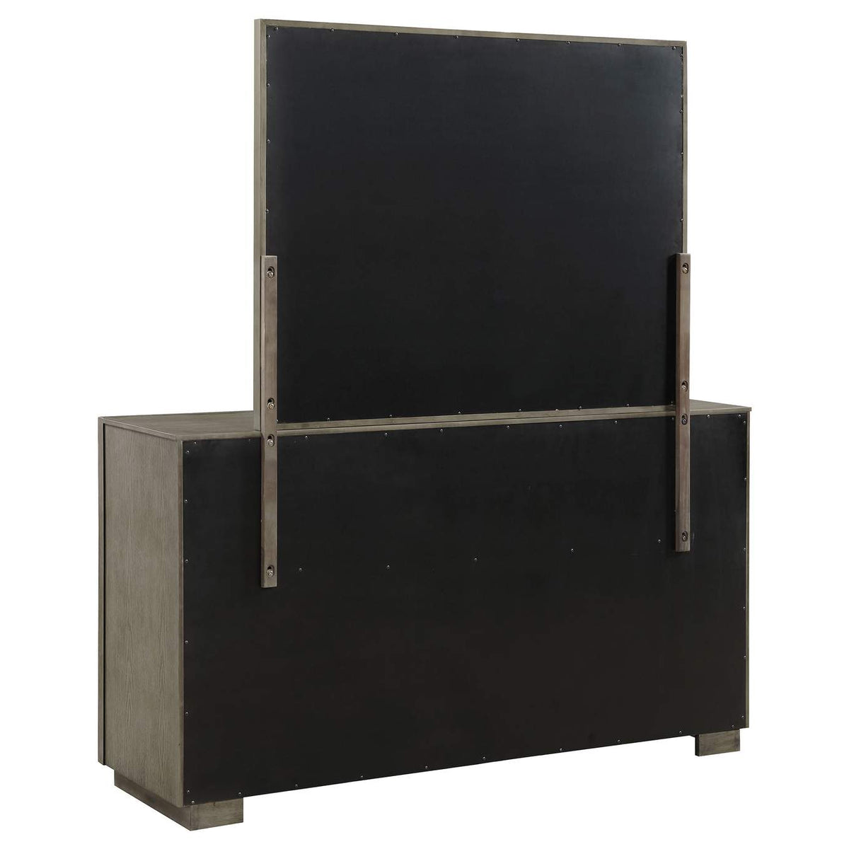 223273M Durango 8-drawer Dresser and Mirror Taupe Oak