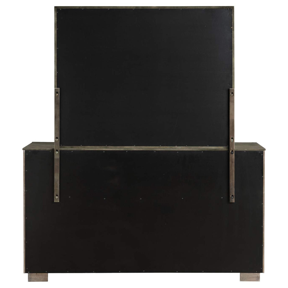 223273M Durango 8-drawer Dresser and Mirror Taupe Oak